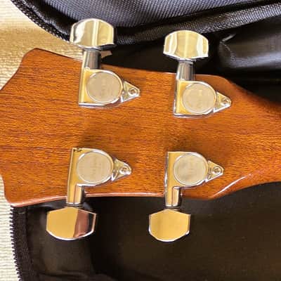 Handmade Bruce Wei BW-LUG19 Bass Ukulele / Baritone Uke Koa Solid Wood Artisan UG19 w Case Upgraded image 9
