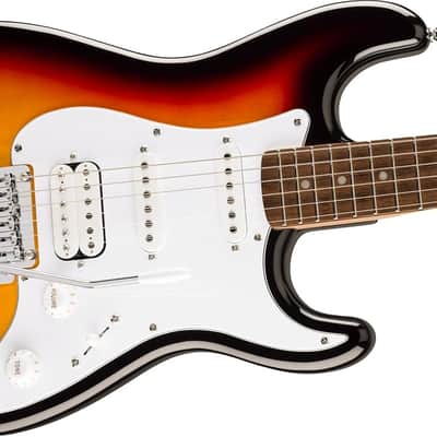 Squier by Fender Affinity Stratocaster Jr. HSS 3-Color Sunburst image 3
