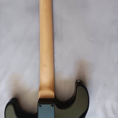 Stratocaster Style Electric Guitar, Custom Black on Black image 6