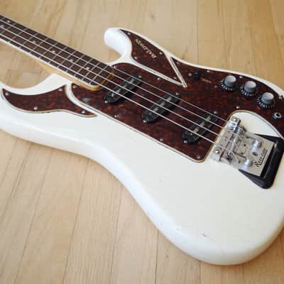 1967 Baldwin Shadows Vintage Electric Bass Guitar Bison Burns Hank Marvin w/ohc image 12