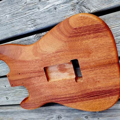 Stratocaster  Thinline body, mahogany image 10