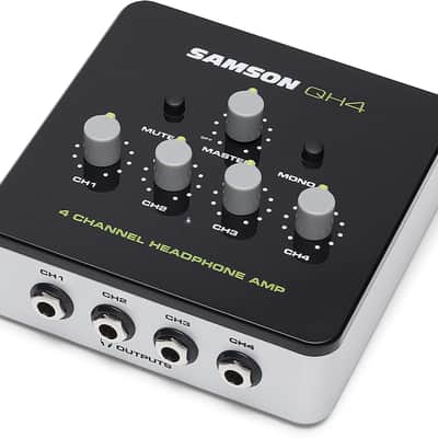 Samson QH4 4-Channel Studio Headphone Amplifier image 4