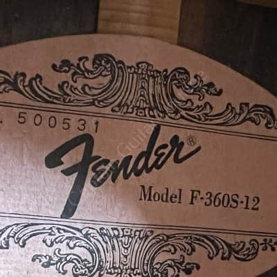 1987 Fender - F 360S 12 - ID 5204 image 9