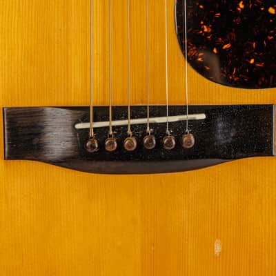 Mid 70s Sada Yairi YD-401 Dreadnought Acoustic Guitar w/ Hardshell Case image 8