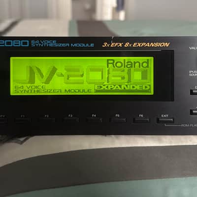 Roland JV-2080 64-Voice Synthesizer Module with 5 SR-JV expansions