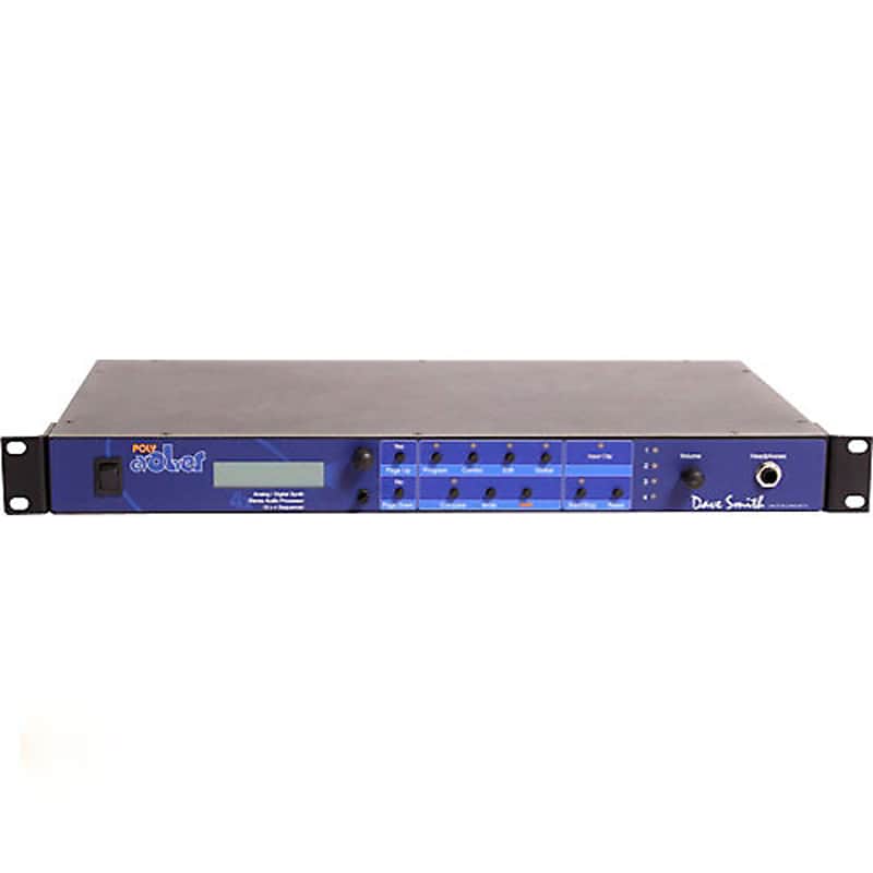 Dave Smith Instruments Poly Evolver Rackmount 4-Voice Polyphonic Synthesizer image 1