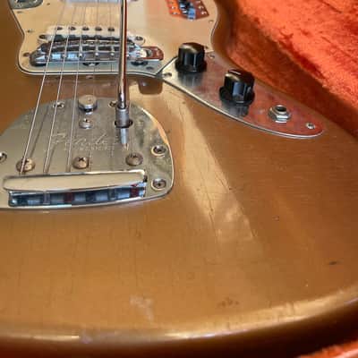 Fender Jaguar 1963 - Firemist gold image 9