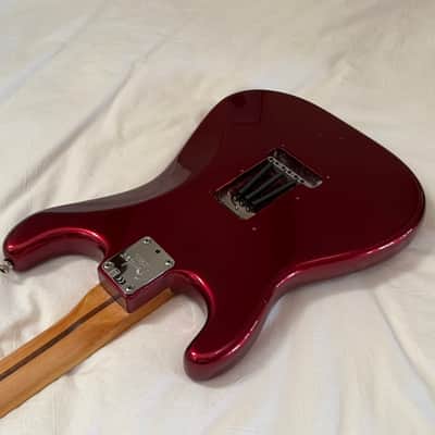 2013 Fender American Standard Stratocaster - Mystic Red Metallic - Upgrades - Free Pro Setup image 12