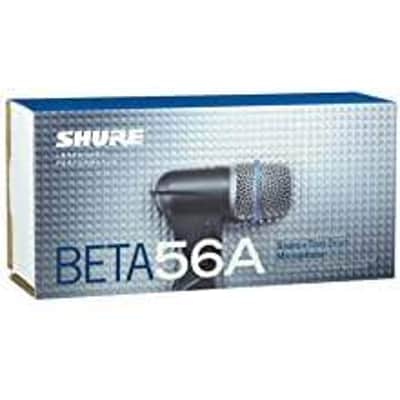 Shure BETA 56A Supercardioid Dynamic Microphone 2002 - Present - Black image 1