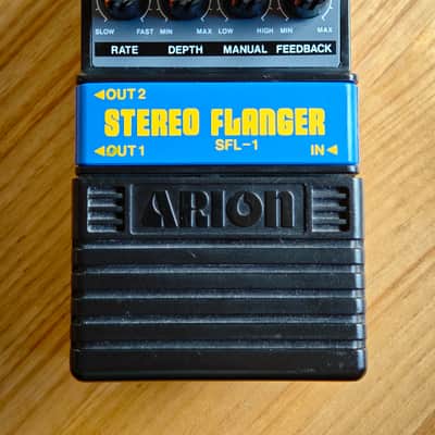 Arion SFL-1 Stereo Flanger 1980s - Black image 2