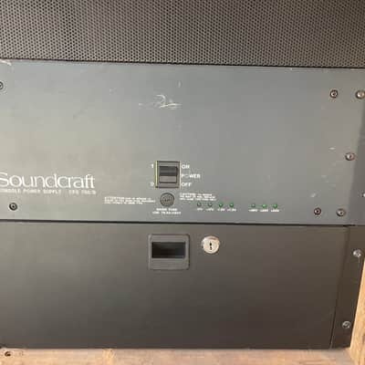 Soundcraft 600 series Modified Recording Desk  32 x 8 full patchbay image 7