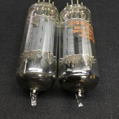 MATCHED PAIR TUNG SOL 6CG7 6FQ7 Vintage Audio VACUUM TUBES Tested 10.9392 image 3