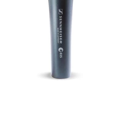 Sennheiser e835 Handheld Cardioid Dynamic Vocal Microphone 1998 - Present - Dark Grey