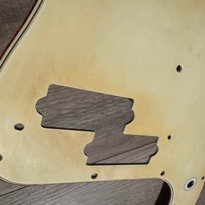 '72 thru '79 Fender Precision 73 vintage celluloid 70's pickguard USA RI image 4