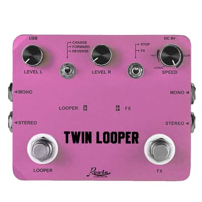 ROWIN LTL-02 Twin Looper and Recording Guitar Effect Pedal image 2