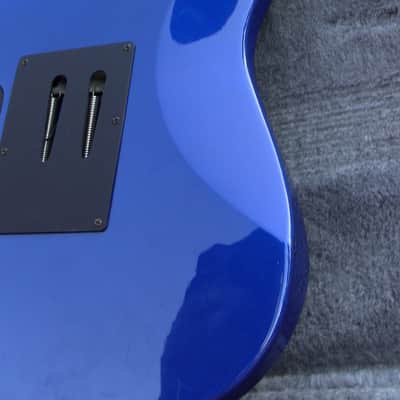 Squier Stagemaster 7 String 2000 Cobalt Blue image 12