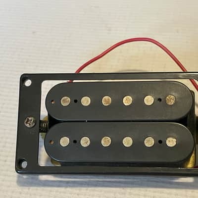 1980's Korean Kramer Striker 200st Guitar Black Neck Humbucker Pickup w/ Ring 7.71k image 2