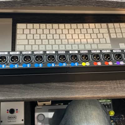ART P16 Rackmount 16-Channel Balanced XLR Patchbay 2015 - Present - Black image 2