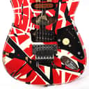 EVH Frankenstein Frankie Striped R/B/W Relic Electric Guitar Floyd 7 lbs 3 oz