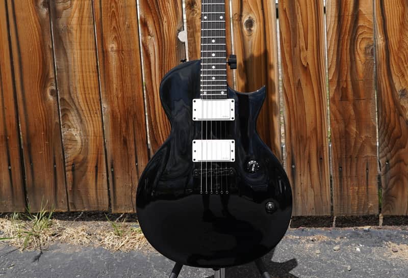 ESP LTD SIGNATURE SERIES TED-EC Black (Ted Aguilar/Death Angel) 6-String Electric Guitar w/ Case image 1