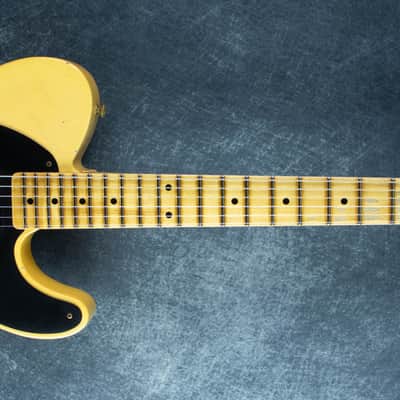 Fender Custom Shop 54 Tele Relic 10/56 V Neck Faded Nocaster Blonde ~ Secondhand image 2