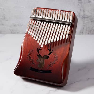 Kalimba-17k gradient brown / China image 1