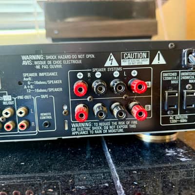 Denon DRA-435R Stereo Receiver Integrated Amp with Original Remote; Tested SEE VIDEO imagen 8