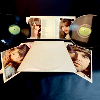 1968-70 Apple Records The Beatles White Album | Embossed SWBO-101 | Rare Unplayed | Scranton PA | Collectors Piece image 9