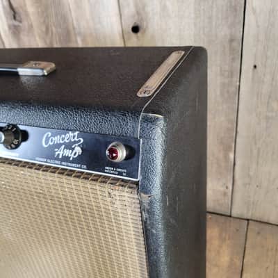 Fender Concert Amp 1964 Pre CBS 4x10 - Black image 7