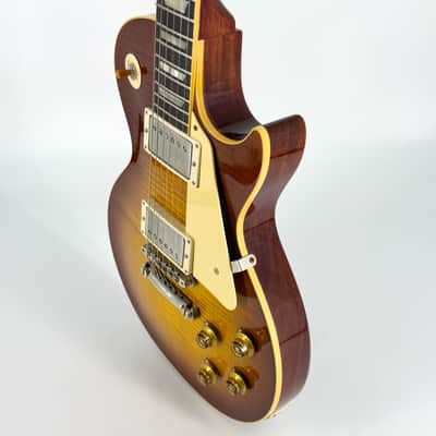 2024 Gibson Custom Shop 1959 Les Paul Hand Picked Top - Iced Tea image 8