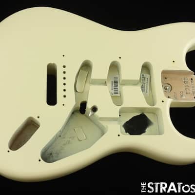 American Fender CLAPTON Strat BODY USA Stratocaster Guitar Olympic White image 1