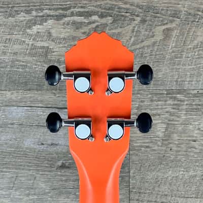 Ortega Earth Series Concert Ukulele - Pumpkin Orange image 5