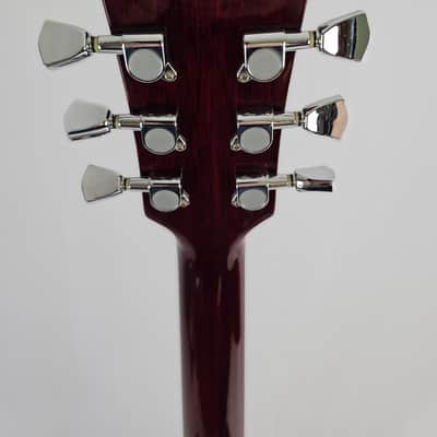 Stellar Mercury 008 Red ES-335 Type Clone - Maple, Rosewood image 13