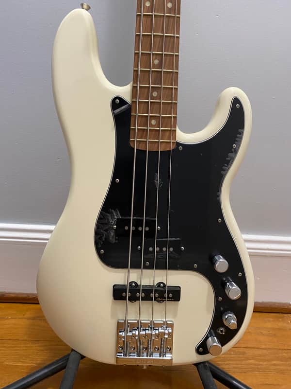 Fender Deluxe Active Precision Bass Special Late 2010’s - Olympic White image 1