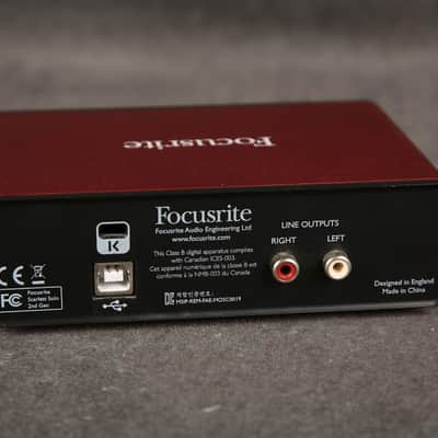 Focusrite Scarlett Solo Interface - 2nd Hand image 7