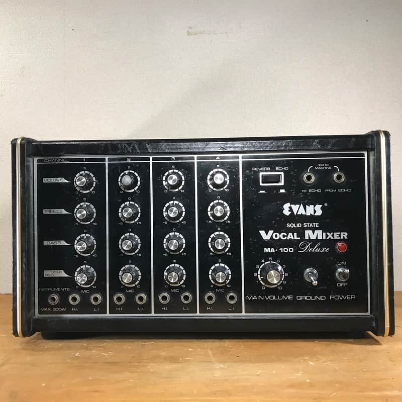 Evans MA-100 Solid State Vocal Mixer Deluxe image 1