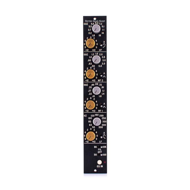 Quad Eight EQ-444 Band EQ Equalizer Vintage Rare 4 band analog image 1