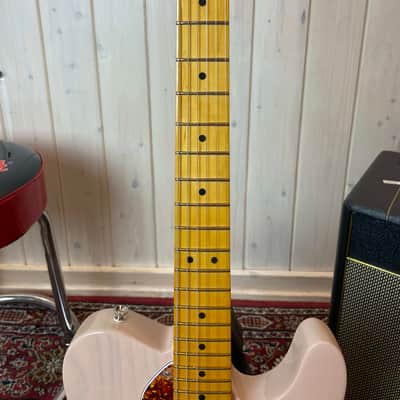 Fender Limited Edition American Pro II Tele Thinline MN 2024 - Transparent Shell Pink image 3