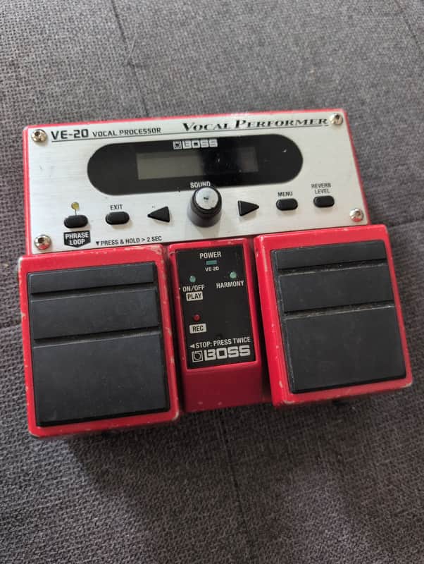 Boss VE-20 Vocal Performer 2011 - Present - Red image 1
