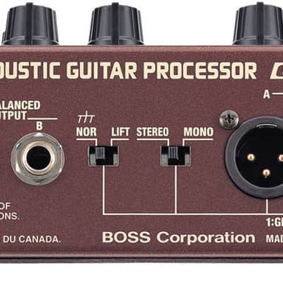 Boss AD-8 Acoustic Guitar Multi Effects Pedal image 2