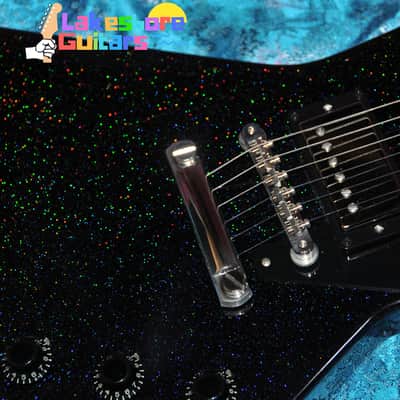 Gibson '58 Futura Custom Shop From Japan 2018 Black Prism Sparkle image 1