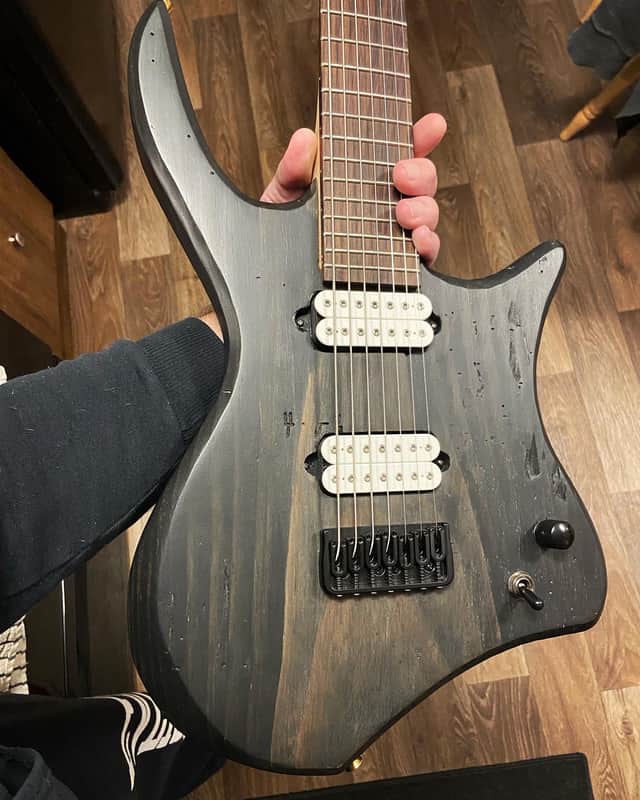 Damon Wormwood 7 string / DiMarzio Fusion Edge/ Hipshot hardware image 1