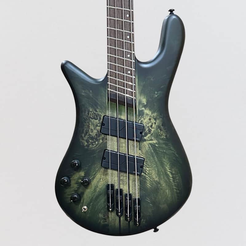 Spector NS Dimension Multi Scale 4 String Left Handed Electric Bass Guitar - Haunted Moss image 1