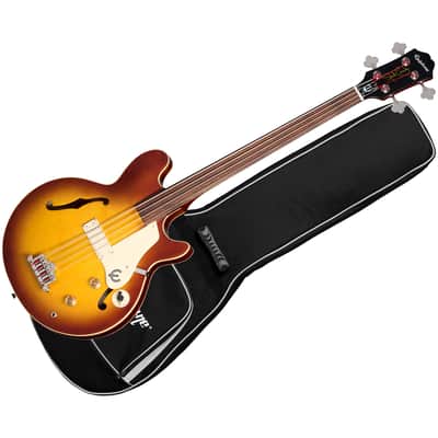 Jack Casady Fretless Aged Royal Tan Epiphone Bild 1