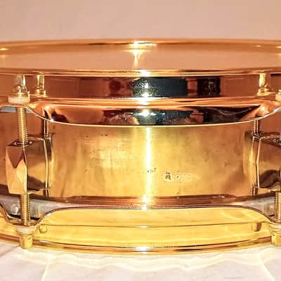 PEARL (SEE VIDEO) BRASS PICCOLO SNARE DRUM WITH BRASS HDWE-FREE SHIP TO C-USA! image 4