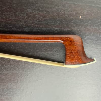 French Violin Bow by Joseph Alfred Lamy – Nickel Mounted Certified by Cabinet Raffin image 5