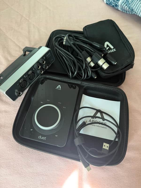 Apogee Duet 3 USB-C Audio Interface with Duet Dock 2021 - Black