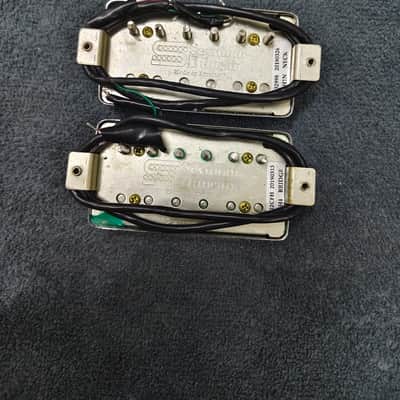 Seymour Duncan Humbucker Pickup Set SH-4 JB Bridge & SH-1 '59 Neck Nickel Covers image 3