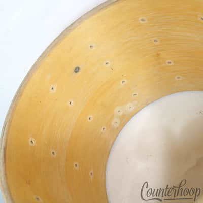 *Ludwig 12x15" Marching Snare/Tom Drum Shell 6Ply Maple Gold Sparkle Vintage 80s image 12
