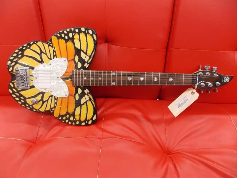 Daisy Rock Butterfly Guitar | Reverb